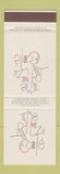 Matchbook Cover - The Ritz Cafe Melbourne Regency Hotel Australia SAMPLE