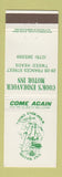 Matchbook Cover - Cook's Endeavour Motor Inn Tweed Heads Australia