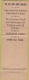 Matchbook Cover - Hoffamn's Cafeteria Miami Beach FL WEAR