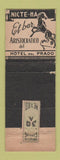 Matchbook Cover - Hotel Del Prado Mexico DF La Central WEAR