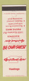 Matchbook Cover - Anvil Court Motel Hastings New Zealand