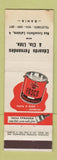 Matchbook Cover - Eduardo Fernandes Bahia Brazil Fosco Paint