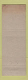 Matchbook Cover - Eduardo Fernandes Bahia Brazil Fosco Paint
