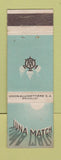 Matchbook Cover - Luna Match Belgium