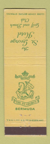 Matchbook Cover - St George Hotel Bermuda