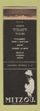 Matchbook Cover - Mitzou Madrid Spain WEAR