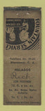 Matchbook Cover - Helados Rich Guatemala Astoria BOBTAIL WEAR