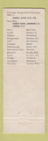 Matchbook Cover - Furness Lines Shippin