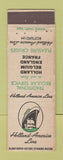 Matchbook Cover - Holland America Line Shipping Rotterdam