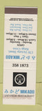Matchbook Cover - Mikado Kings Cross Australia SAMPLE WEAR