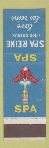 Matchbook Cover - Spa Drink Belgium