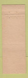 Matchbook Cover - Hotel Del Lago Maracaibo Venezuela WEAR