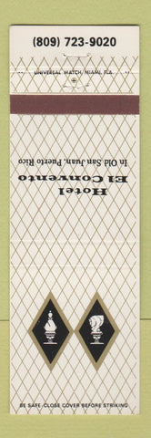 Matchbook Cover - Hotel El Convento San Juan Puerto Rico