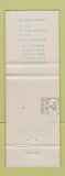 Matchbook Cover - Hotel Continental Acapulco Mexico