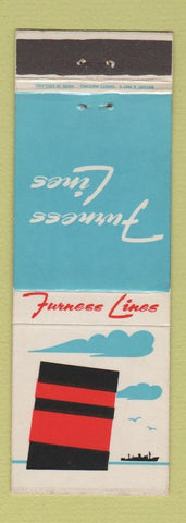 Matchbook Cover - Furness Lines Shipping smoke stack