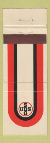Matchbook Cover - SBG UBS Switzerland