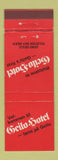 Matchbook Cover - Vel Kommen til Geilo Hotel Switzerland