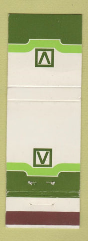Matchbook Cover - Schweizerische Volksbank Bank Switzerland