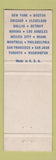 Matchbook Cover - Air Frace Airline