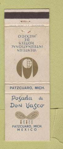 Matchbook Cover - Posada de Don Vasco Patzcuaro Mexico