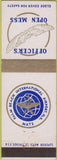 Matchbook Cover - Officer's Open Mess Palm Beach FL