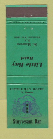 Matchbook Cover - Stuyvesent Bar Little Bay Hotel St Maarten WEAR GREEN
