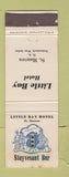 Matchbook Cover - Stuyvesent Bar Little Bay Hotel St Maarten WEAR WHITE
