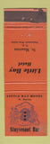 Matchbook Cover - Stuyvesent Bar Little Bay Hotel St Maarten WEAR ORANGE
