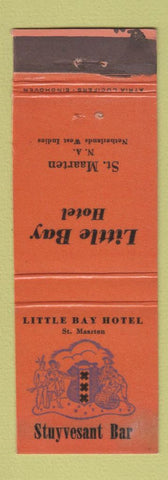 Matchbook Cover - Stuyvesent Bar Little Bay Hotel St Maarten WEAR ORANGE