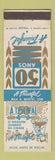 Matchbook Cover - A Triunfal Rua Bento Brazil