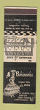 Matchbook Cover - A Bahianinha Bahia Brazil Rio De Janeiro girlie