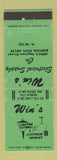 Matchbook Cover - Win's Light Fixture Electrical Burton MI GREEN WEAR