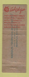 Matchbook Cover - Norge Heat Division Detroit MI