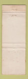 Matchbook Cover - Alf Gracie Motors Supreme oil gas Silverdale New Zealand WEAR