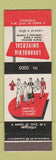 Matchbook Cover - Lavanderia Universal Petropolis Brazil girlie cleaning