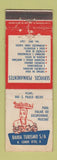 Matchbook Cover - Bahia Turismo Brazil girlie