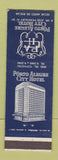 Matchbook Cover - Porto Alegre City Hotel Brazil