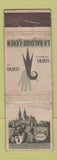 Matchbook Cover - Levens Belgium Brussels WEAR