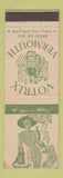 Matchbook Cover - Votrix Vermouth Liquor girlie London