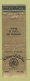 Matchbook Cover - Aliance da Bahia Brazil WORN
