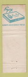 Matchbook Cover - Old Time Laura Secord Candy Everett's Drug Bracebridge AB
