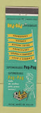Matchbook Cover - Peg Pag Grocery Brazil girlie