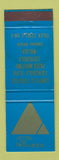 Matchbook Cover - Hotel Las Piramides Fuengirola Spain Sabena Airlines