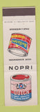 Matchbook Cover - Bellatex Paint Belgium Nopri
