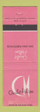 Matchbook Cover - Caribe Hilton San Juan Puerto Rico WEAR