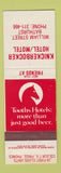 Matchbook Cover - Knickerbocker Hotel Motel Bathurst Australia