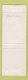 Matchbook Cover - Knickerbocker Hotel Motel Bathurst Australia