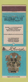 Matchbook Cover - La Central Mexico Azcapotzalco DF