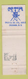 Matchbook Cover - La Central Mexico Azcapotzalco DF