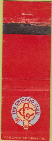 Matchbook Cover - The Chicago Club